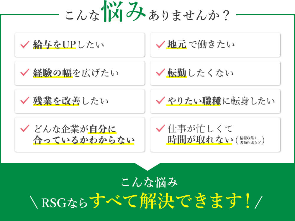 こんな悩みありませんか？